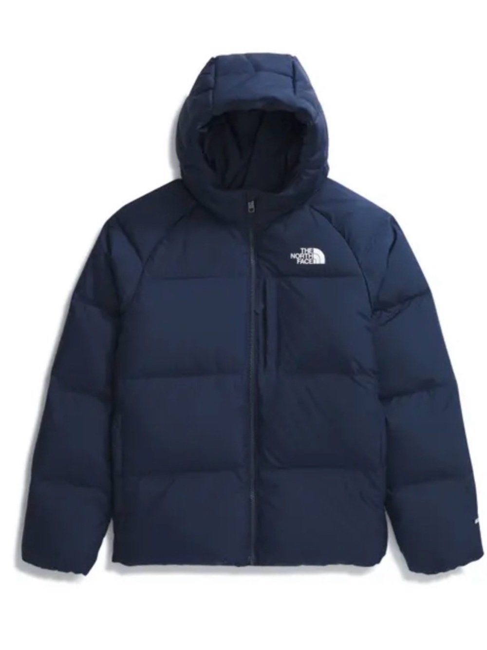 The North Face Navy Hooded Down Puffer Kids Jacket